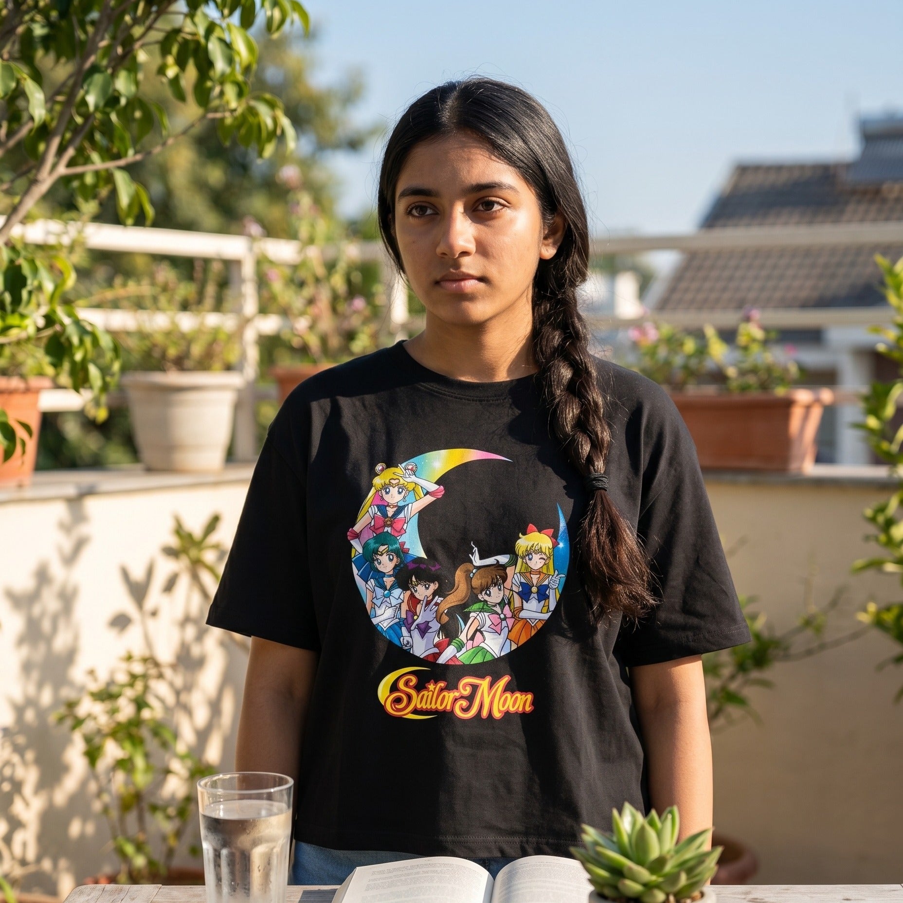 Immagine del prodotto Sailor Moon - T-shirt donna Sailor Guerriere nera