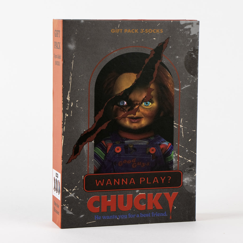Immagine del prodotto Chucky - Set di 3 paia di calzini in scatola regalo