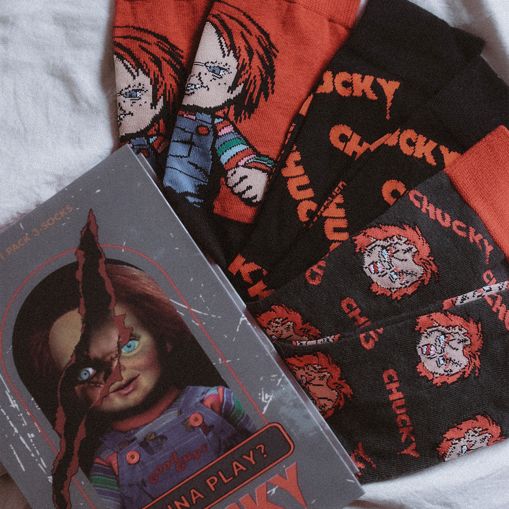 Immagine del prodotto Chucky - Set di 3 paia di calzini in scatola regalo