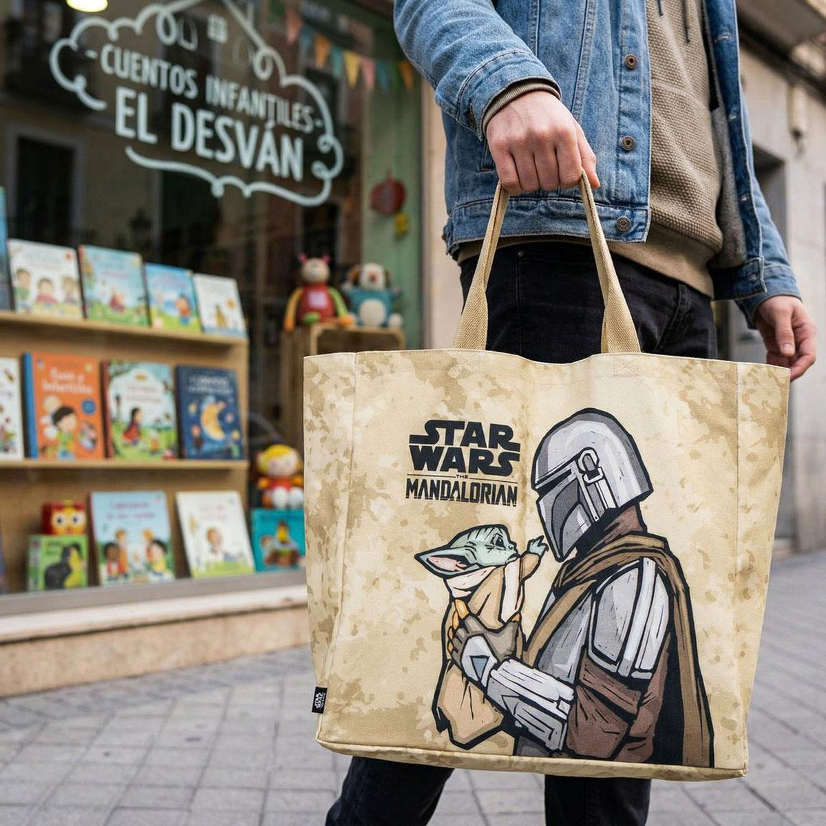 Immagine del prodotto Shopper Grogu e Mando - Star Wars The Mandalorian & Grogu