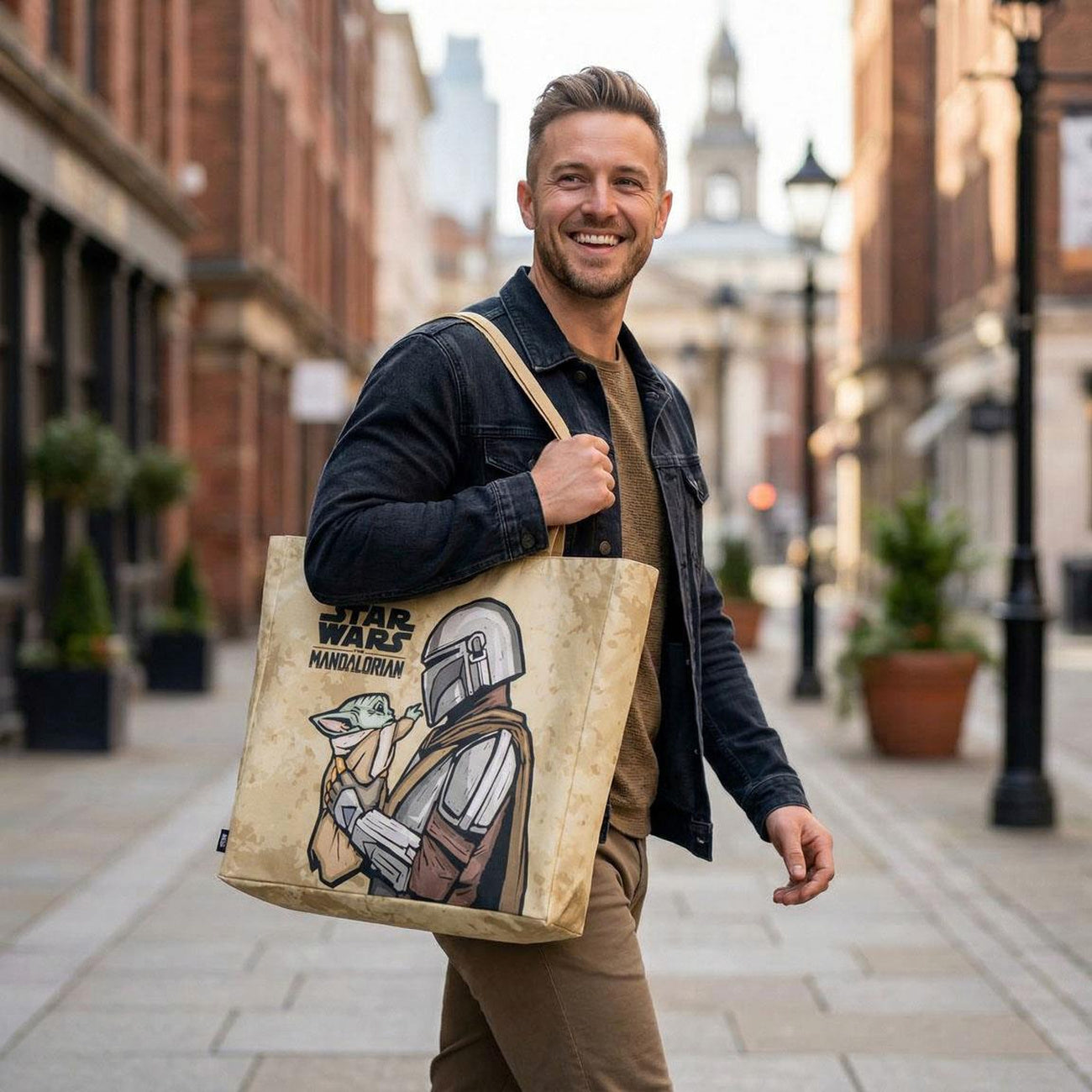 Immagine del prodotto Shopper Grogu e Mando - Star Wars The Mandalorian & Grogu