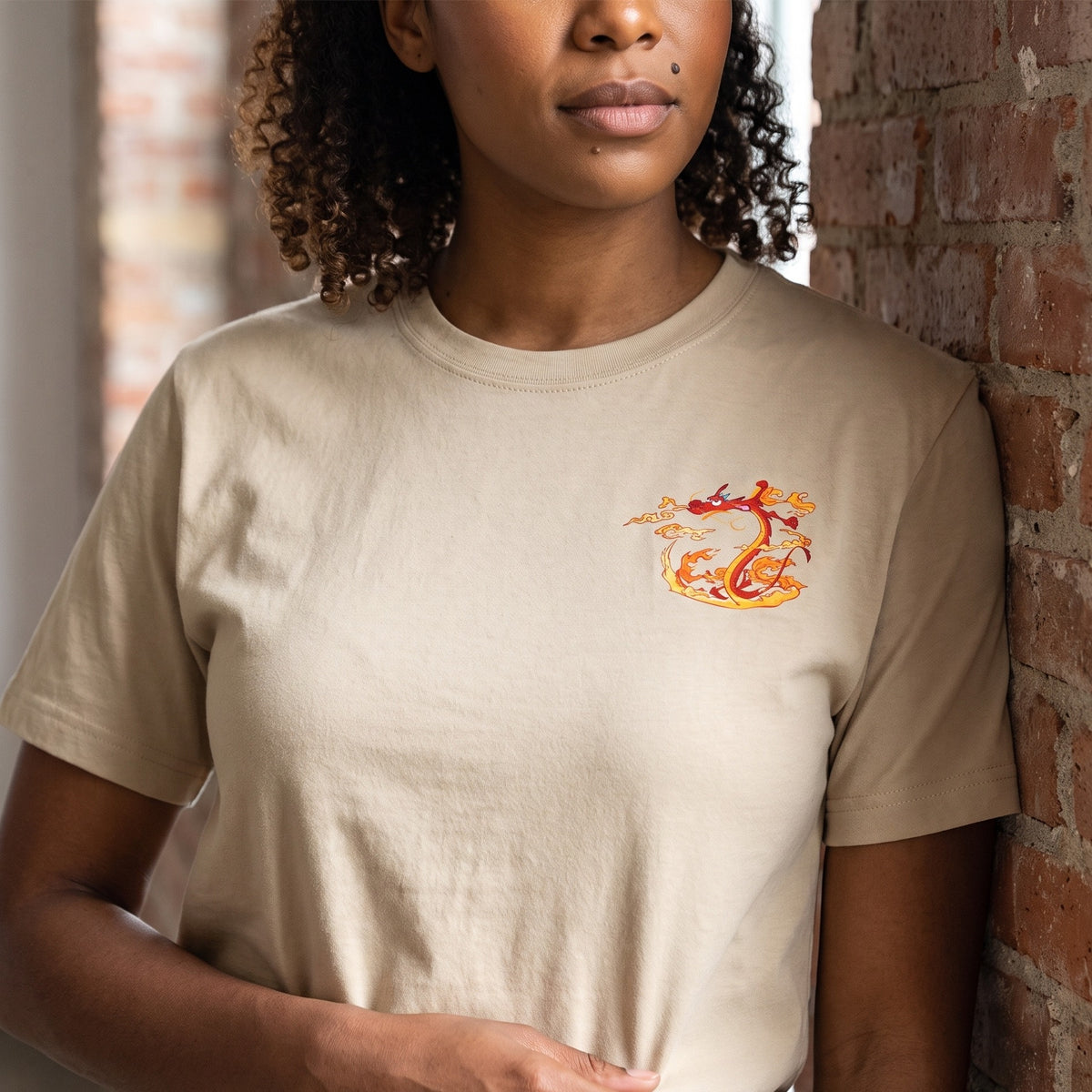 Immagine del prodotto Mulan - T-shirt Mushu beige