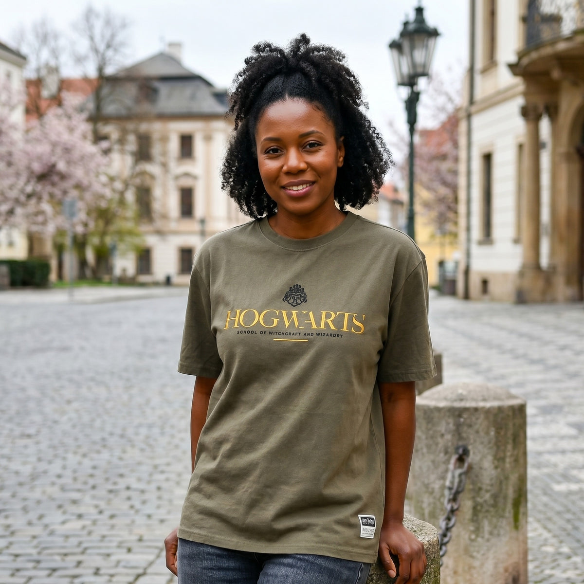 Immagine del prodotto Harry Potter - T-shirt oversize Hogwarts