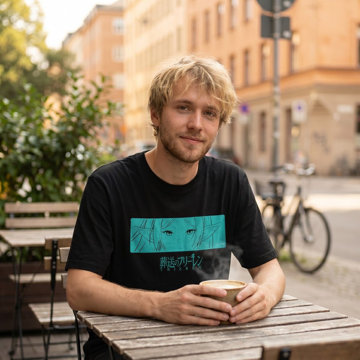 Immagine del prodotto Frieren - T-shirt personaggio nera