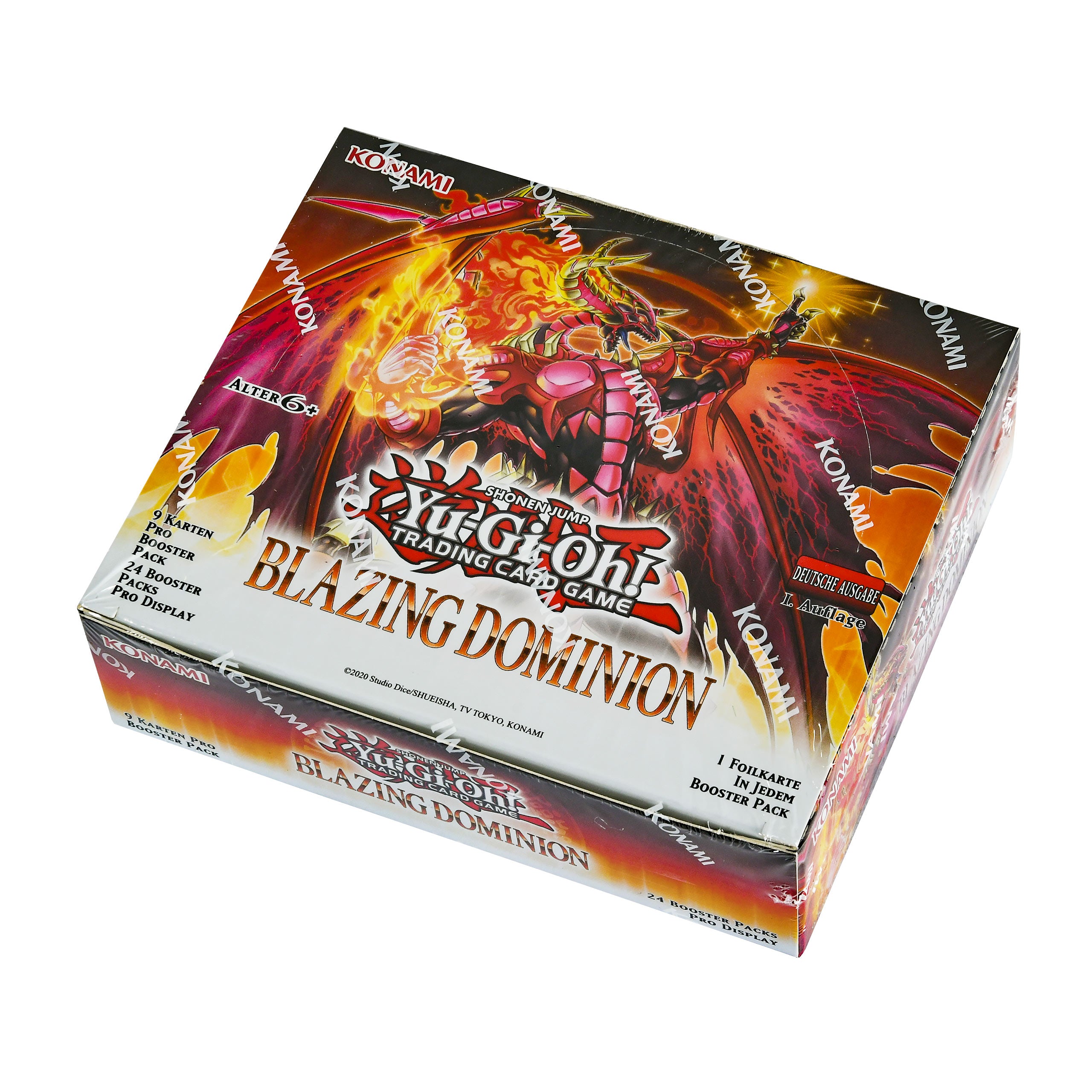Immagine del prodotto Yu-Gi-Oh! - Blazing Dominion Collector Booster Display versione tedesca