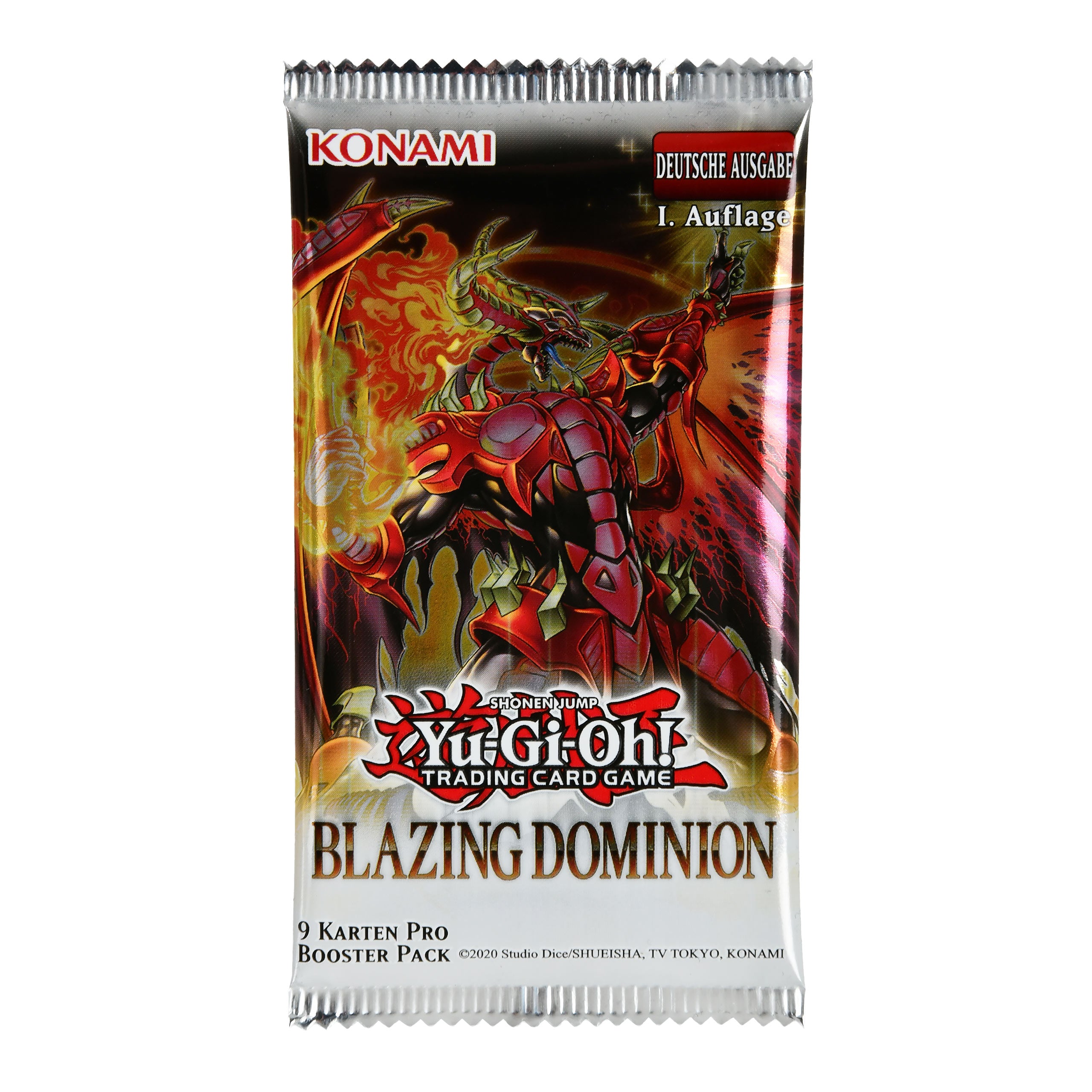 Immagine del prodotto Yu-Gi-Oh! – Blazing Dominion Collector Booster versione tedesca