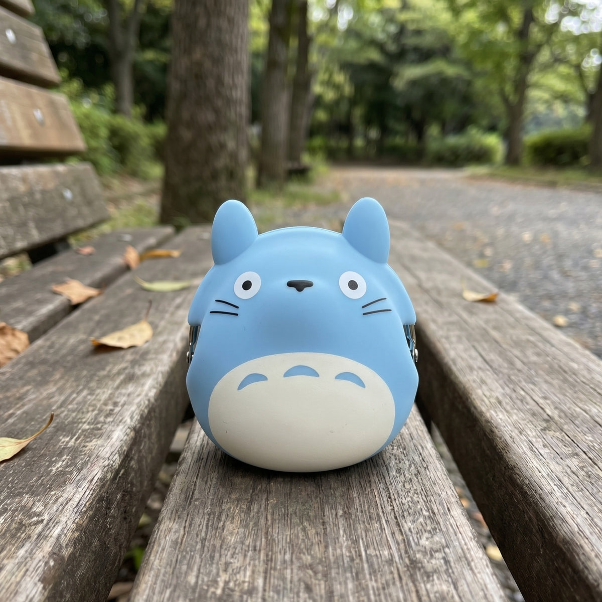 Immagine del prodotto Il mio vicino Totoro Mini portafoglio Totoro blu 9 cm