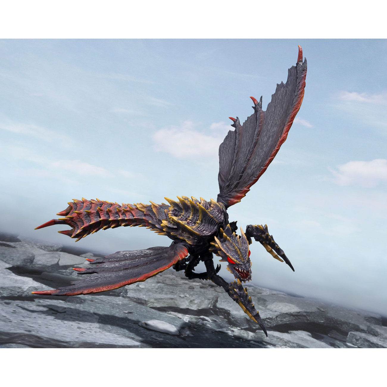Product image Godzilla S.H. MonsterArts Action Figure Megaguirus Evolution