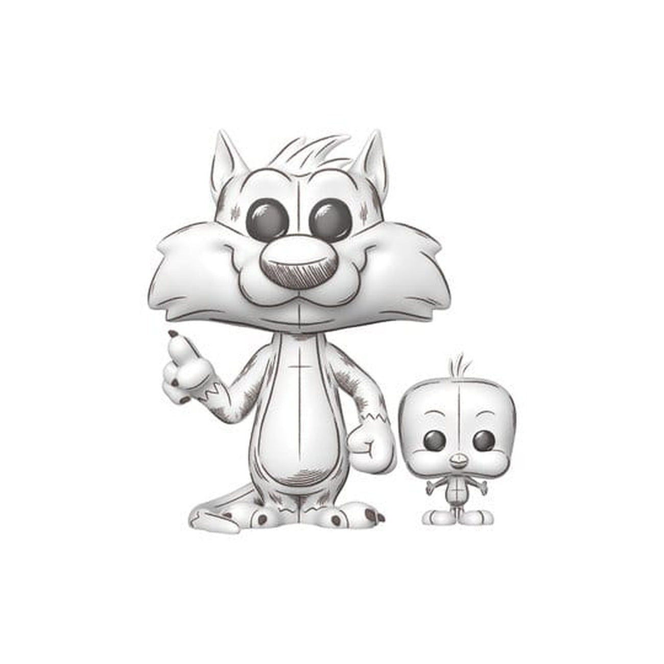 Immagine del prodotto Figura in vinile Looney Tunes POP! & Buddy Animation