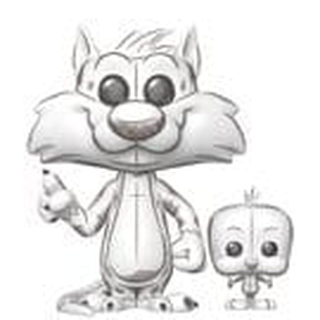 Immagine del prodotto Figura in vinile Looney Tunes POP! & Buddy Animation