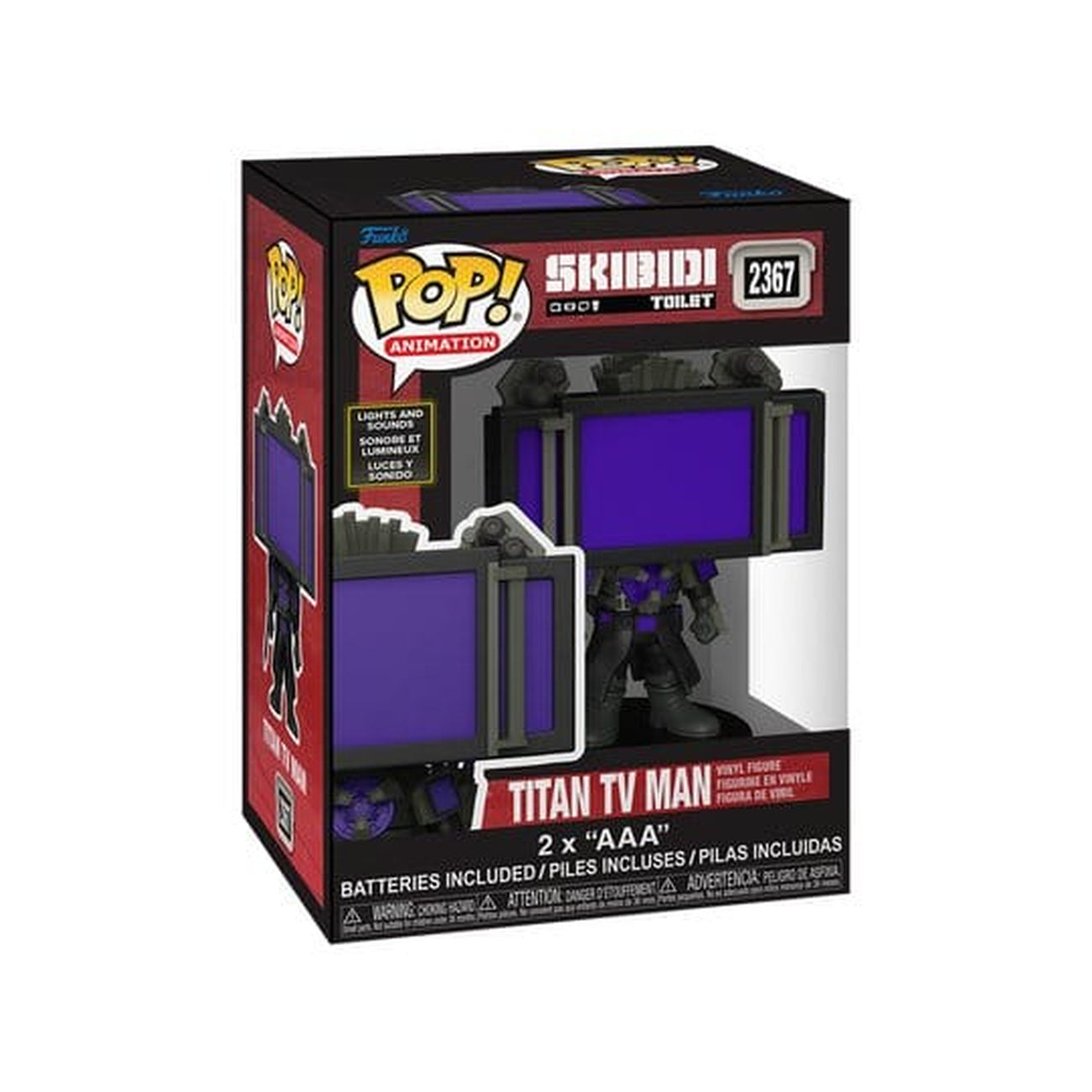 Immagine del prodotto Skibidi Toilet Super Sized POP! Vinyl Figure Titan TV
