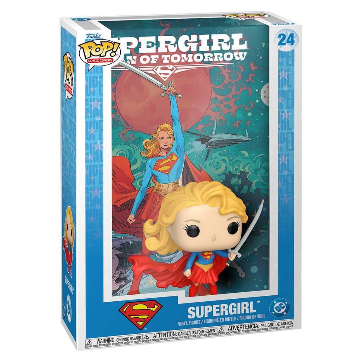 Immagine del prodotto DC Comics POP! Comic Cover figure in vinile Supergirl 9 cm