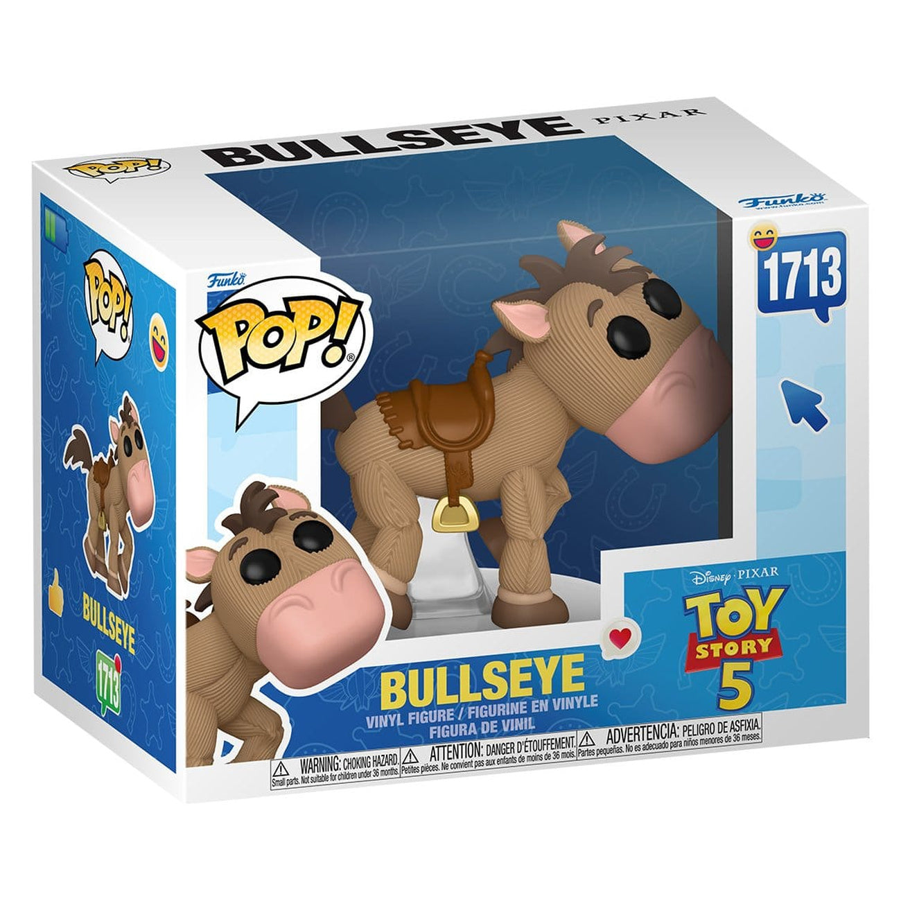 Immagine del prodotto Toy Story 5 POP! Premium Figure in Vinile Bullseye 9 cm