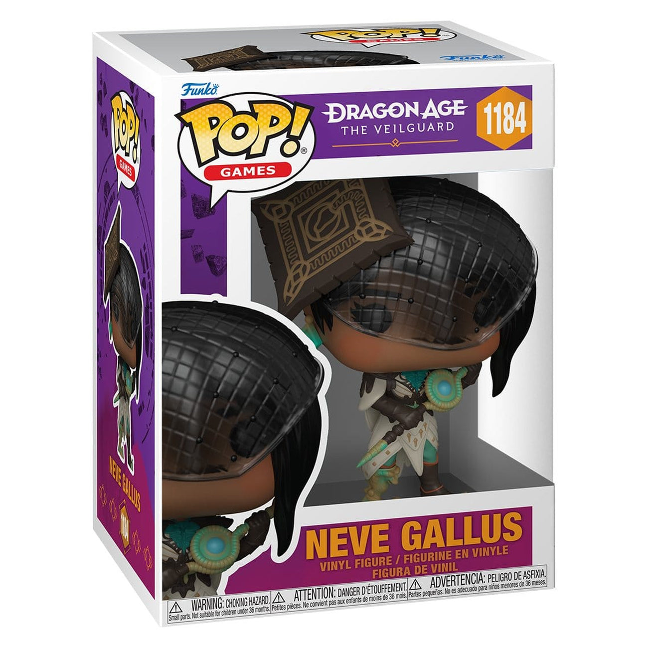 Immagine del prodotto Dragon Age: The Veilguard Figure in Vinile POP! Games Neve 9 cm