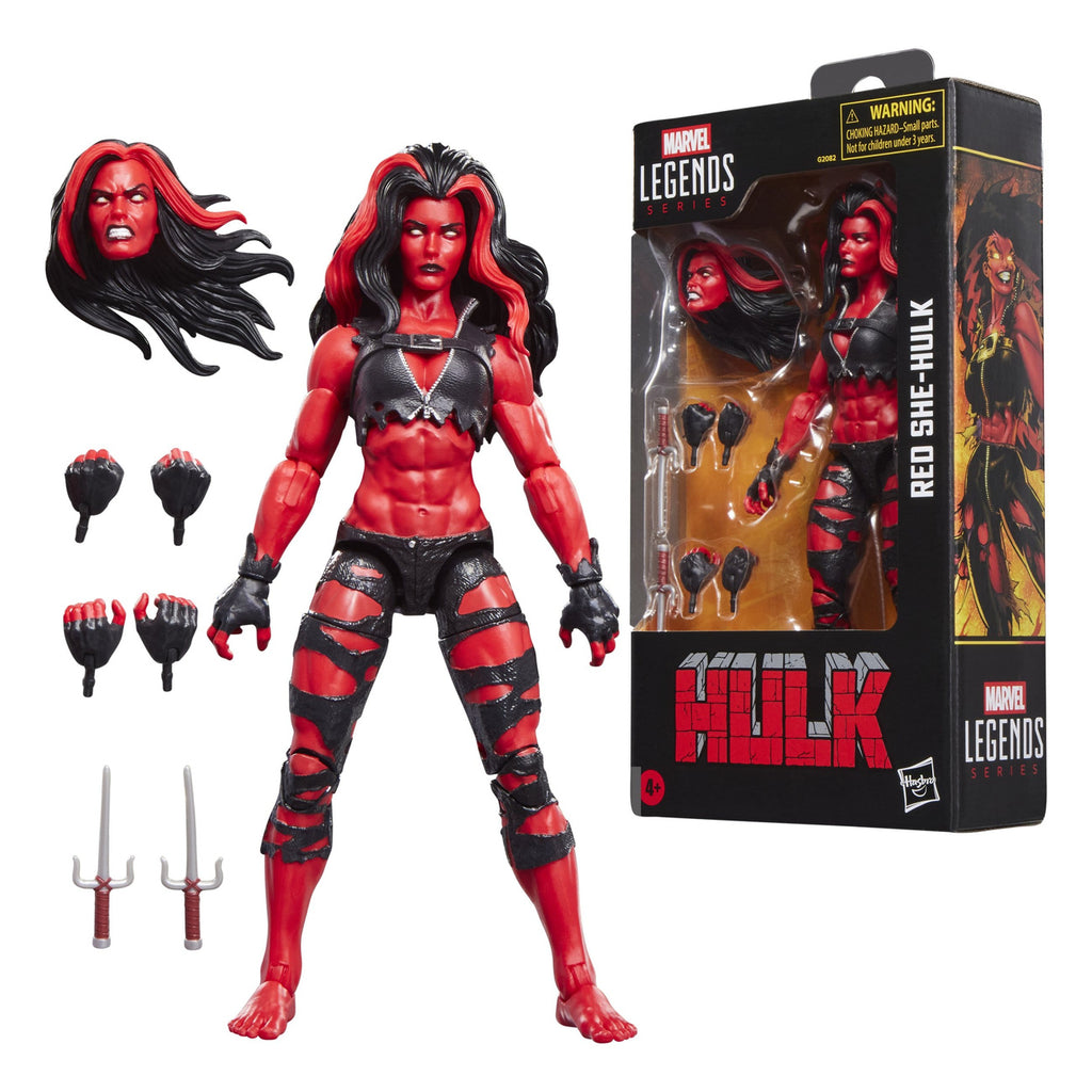 Immagine del prodotto Hulk Marvel Legends action figure Red She-Hulk 15 cm