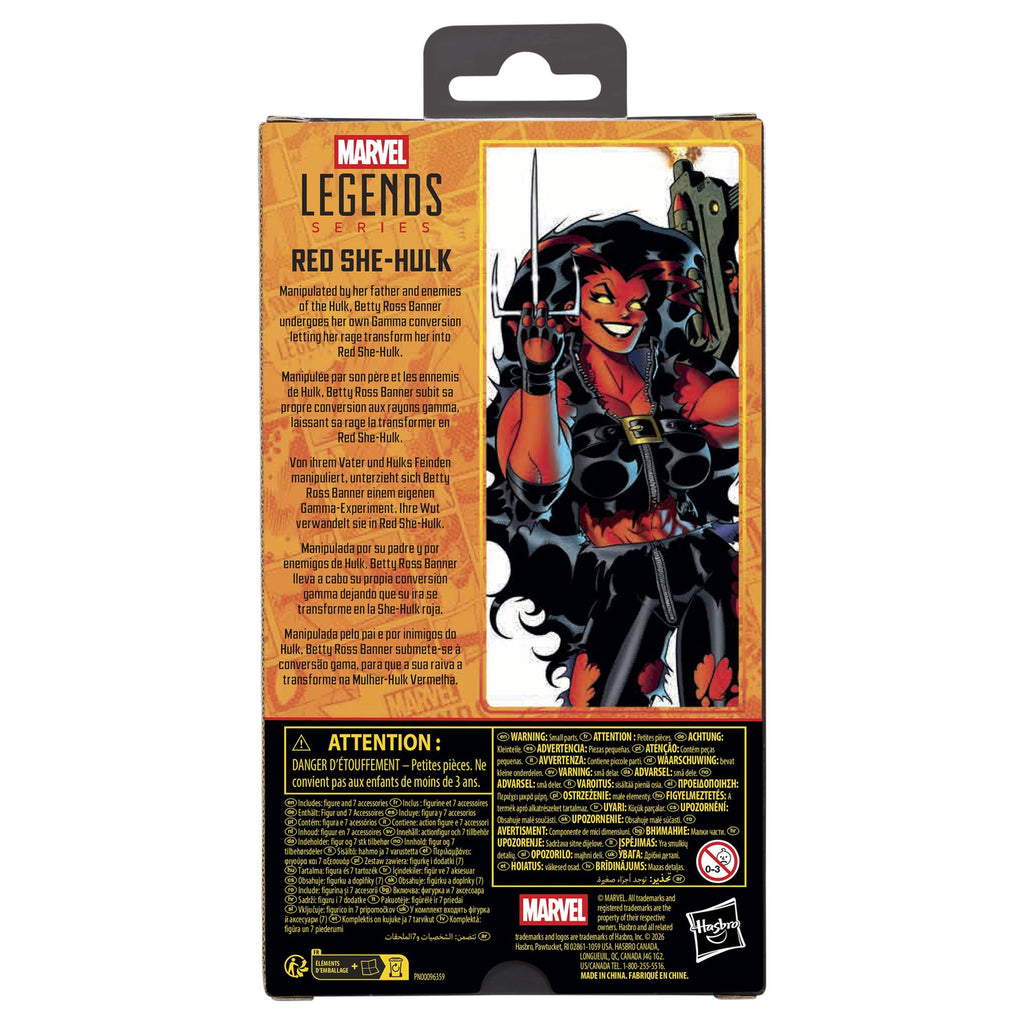 Immagine del prodotto Hulk Marvel Legends action figure Red She-Hulk 15 cm