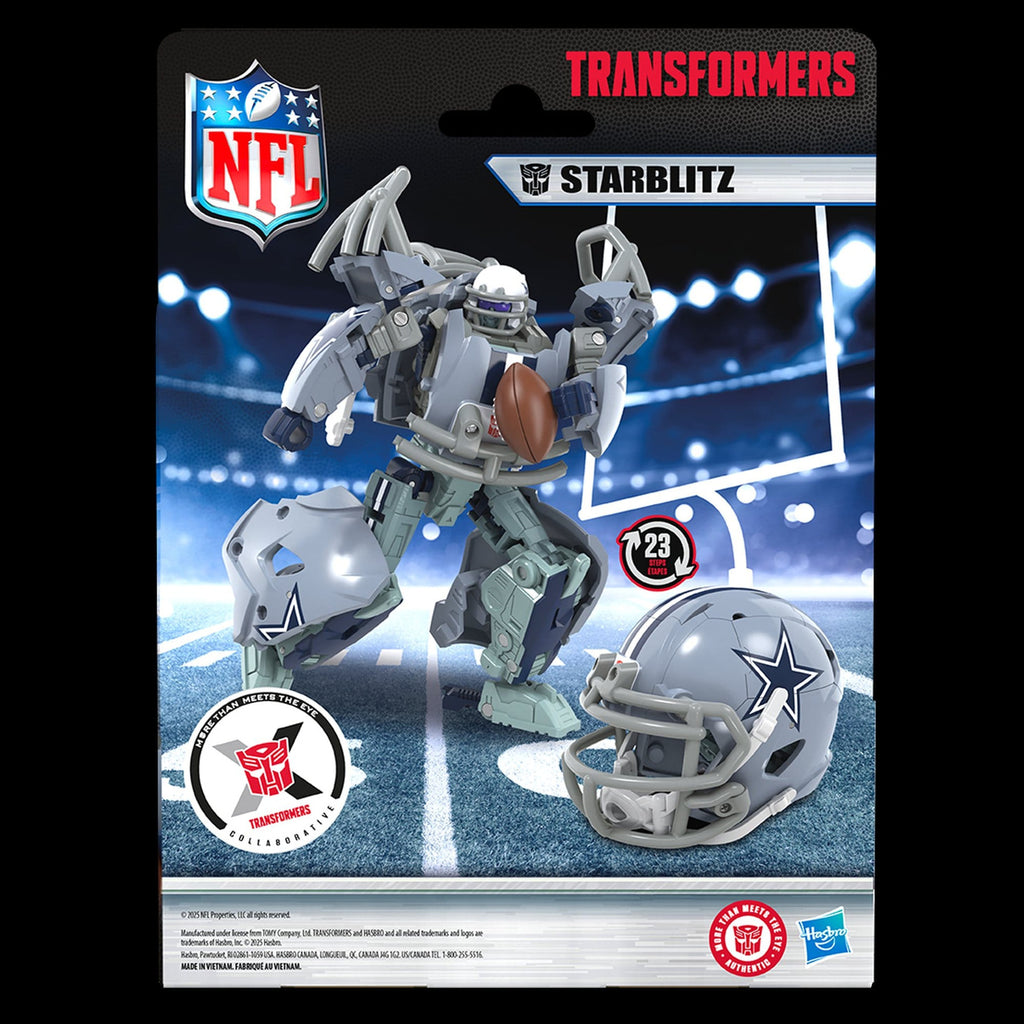 Immagine del prodotto Transformers x NFL Action figure Dallas Cowboys: Starblitz 14