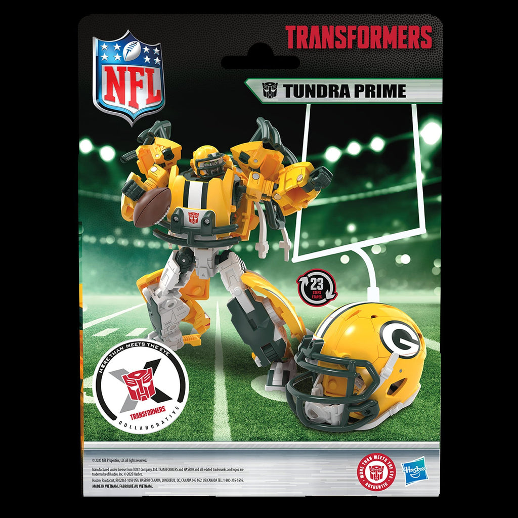 Immagine del prodotto Transformers x NFL Action figure Green Bay Packers: Tundra
