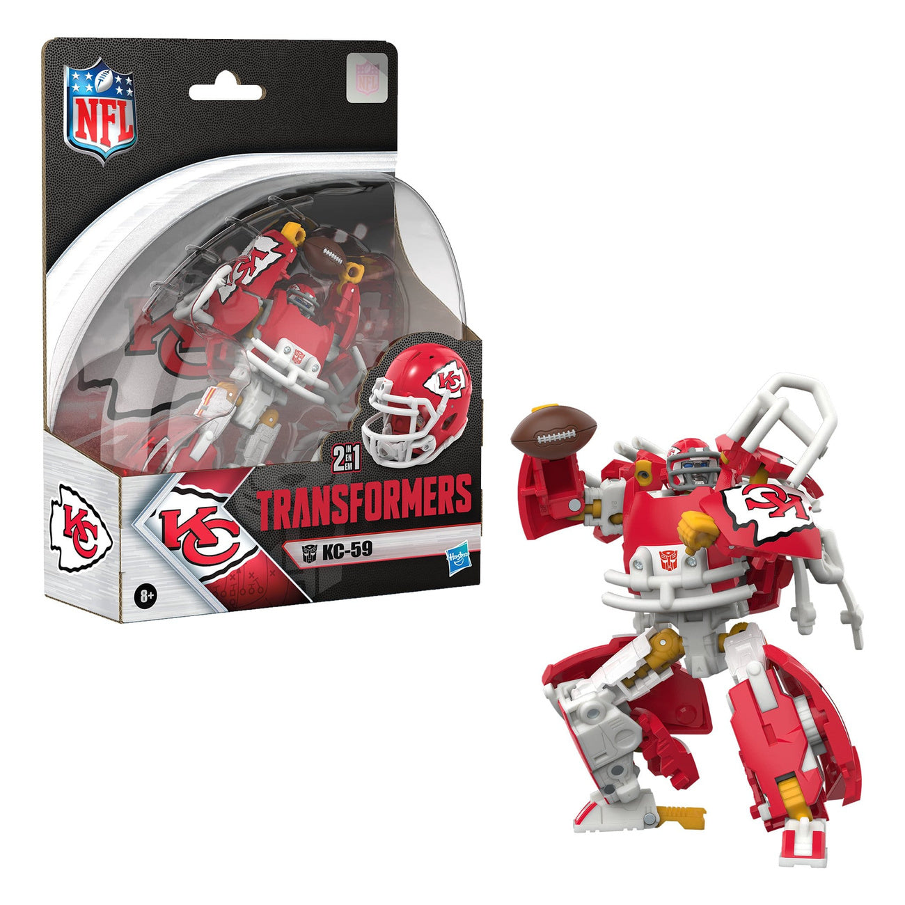 Product image Transformers x NFL Action Figure Kansas City Chiefs: KC-59 14