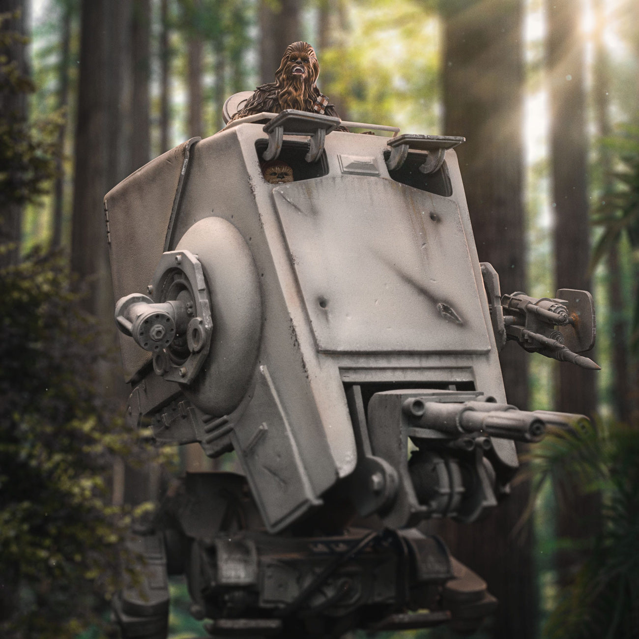 Immagine del prodotto Star Wars Demi Art Scale Statua 1/20 AT-ST e Chewbacca 53