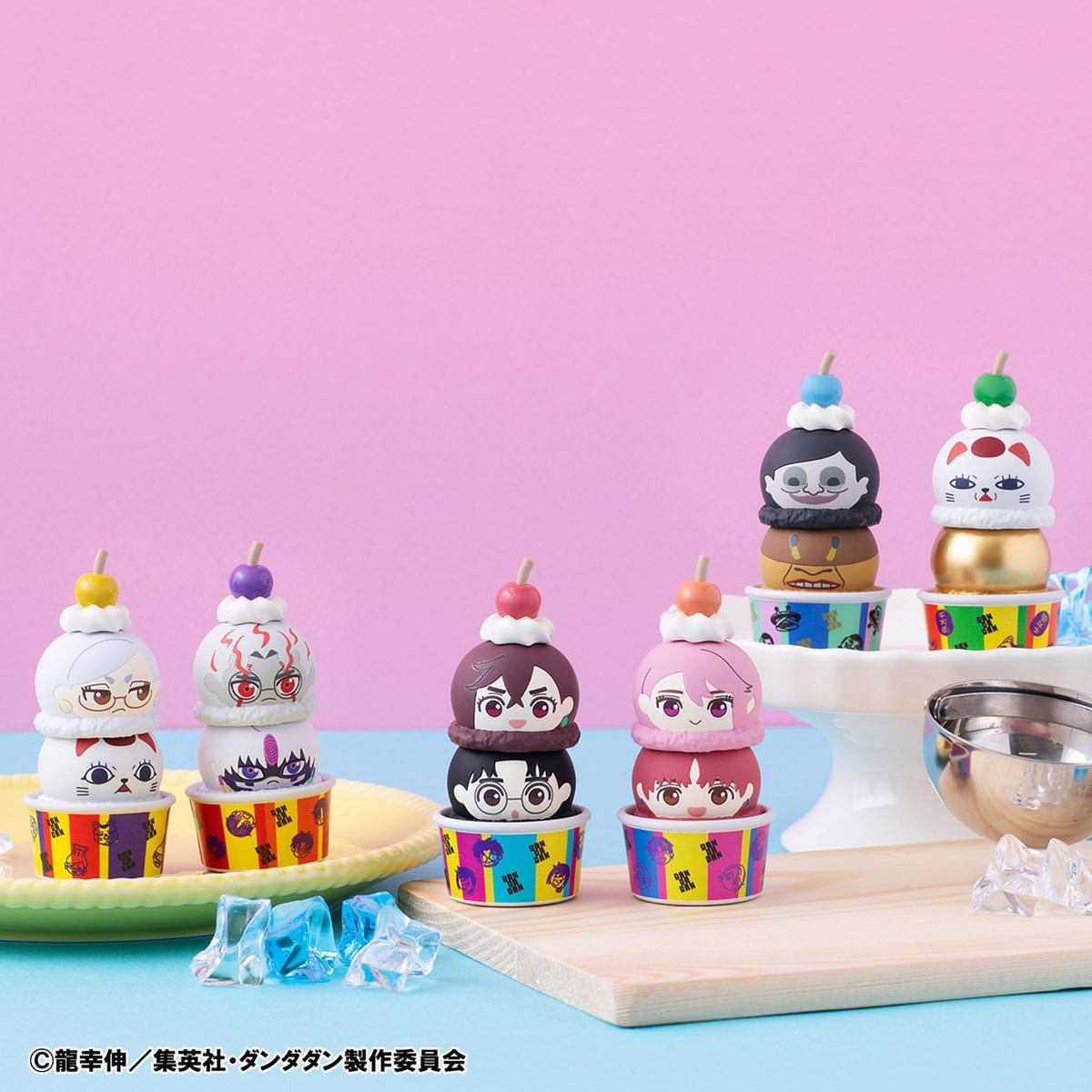 Immagine del prodotto Dandadan Tsumichen Stack up & Change figure da collezione set da 6