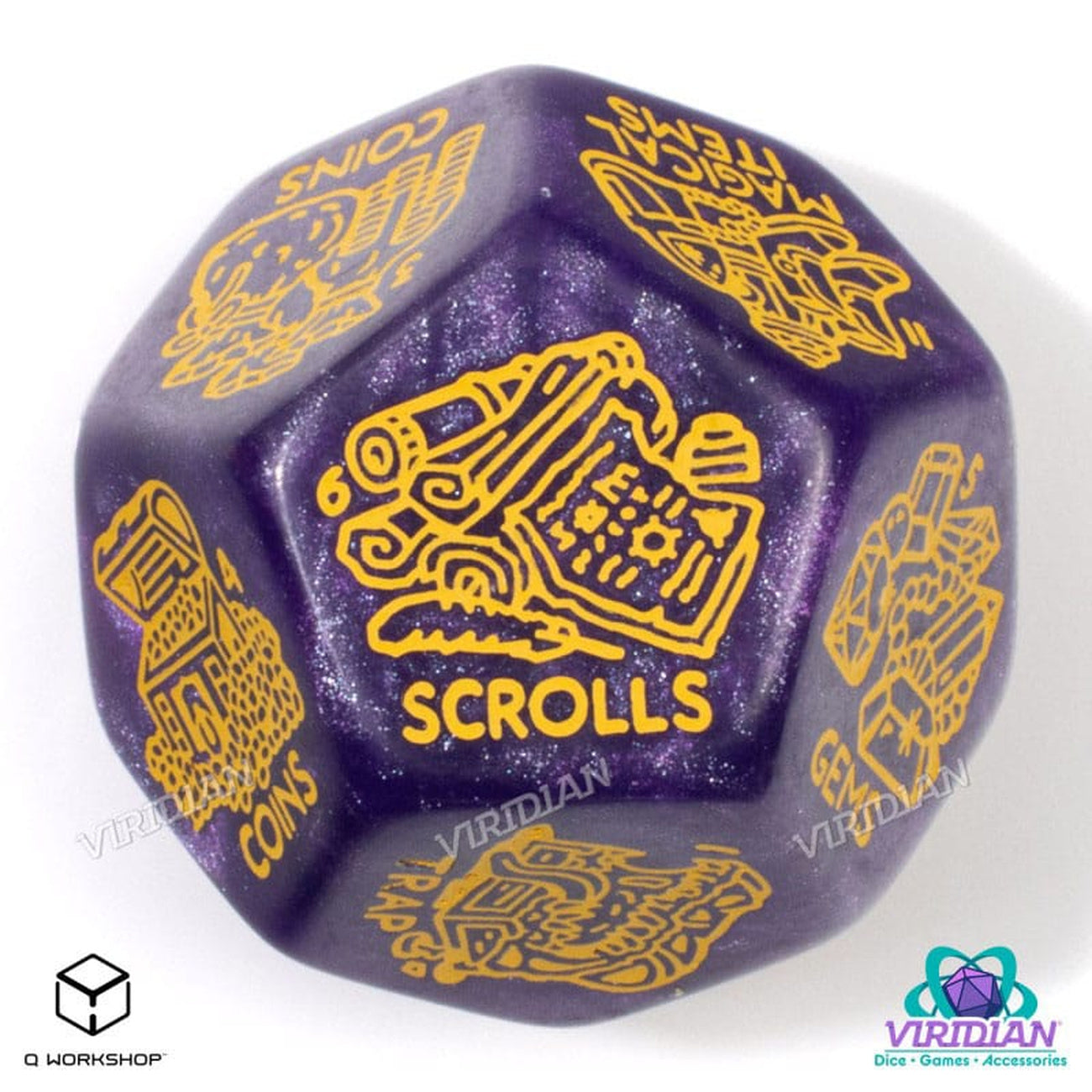 Immagine del prodotto Viridian Dice Dado Jumbo Generatore di Tesori D12