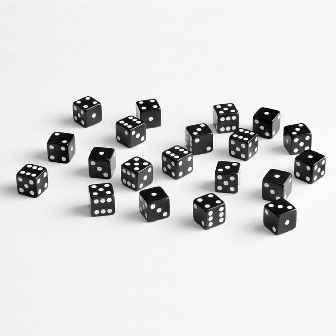 Immagine del prodotto Q Workshop Set di dadi Full Pack D6 Nero (20)