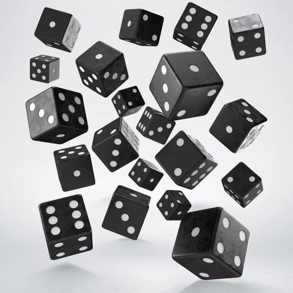 Immagine del prodotto Q Workshop Set di dadi Full Pack D6 Nero (20)