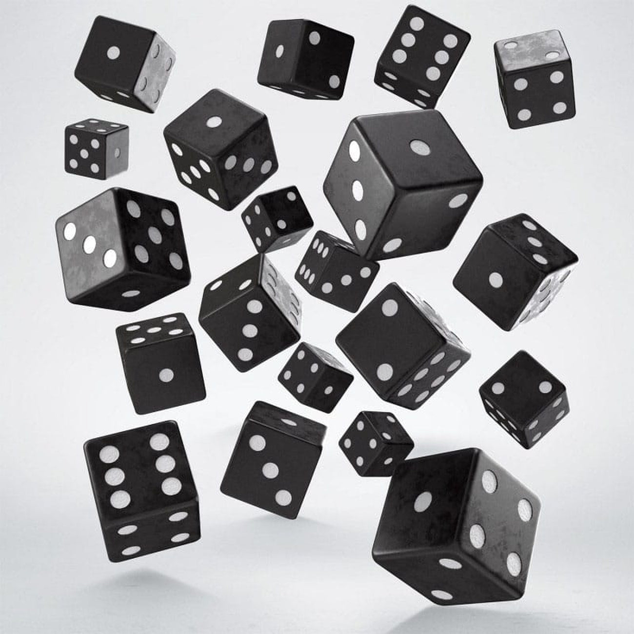 Immagine del prodotto Q Workshop Set di dadi Full Pack D6 Nero (20)