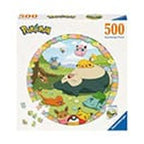 Immagine del prodotto Puzzle rotondo Pokémon Pokémon floreali (500 pezzi)