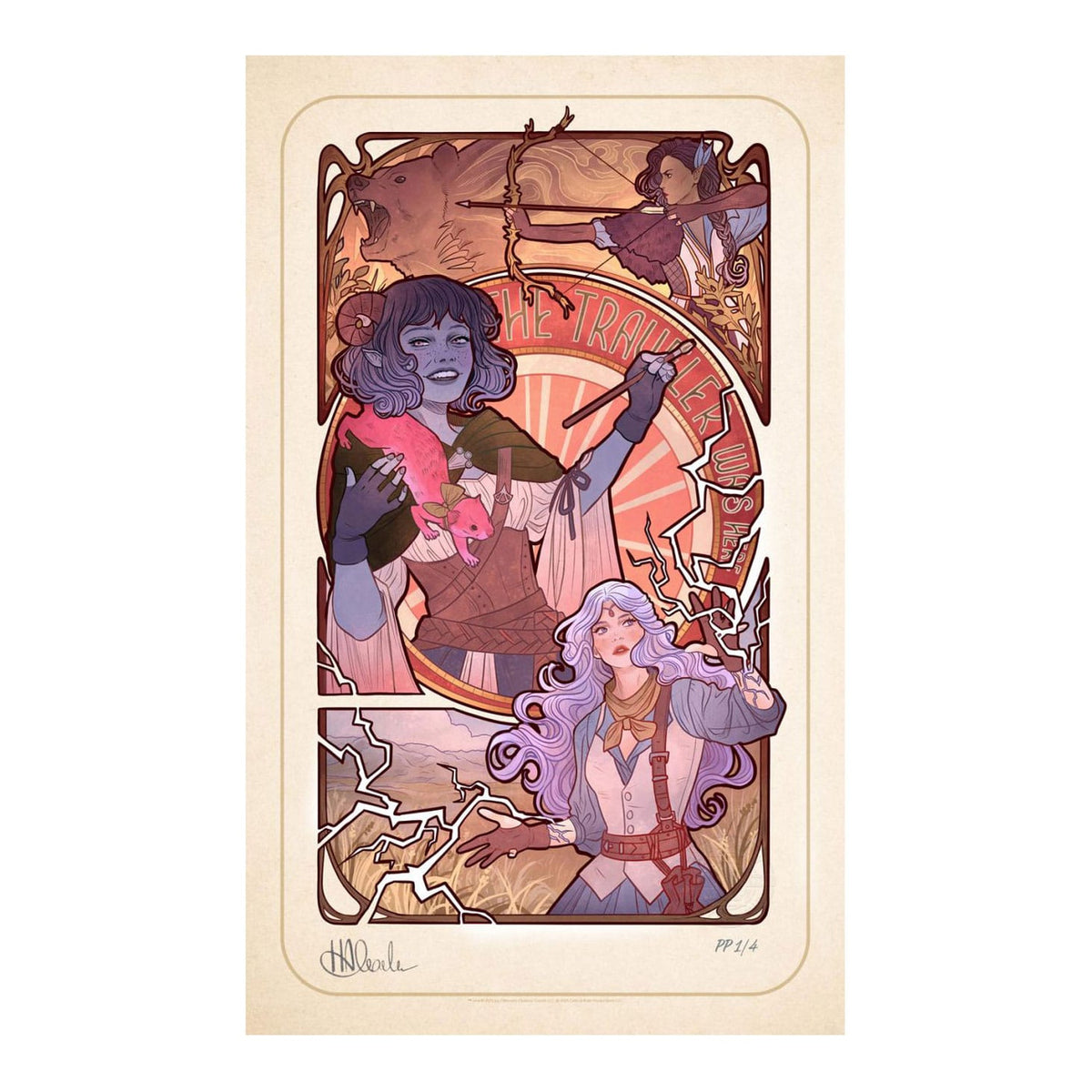 Immagine del prodotto Critical Role Stampa d’arte Laura Bailey: 10th Anniversary Art