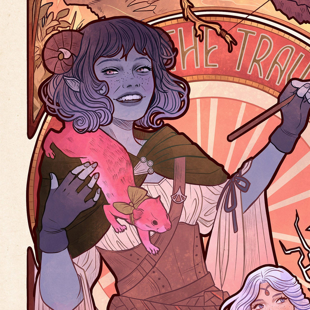 Immagine del prodotto Critical Role Stampa d’arte Laura Bailey: 10th Anniversary Art