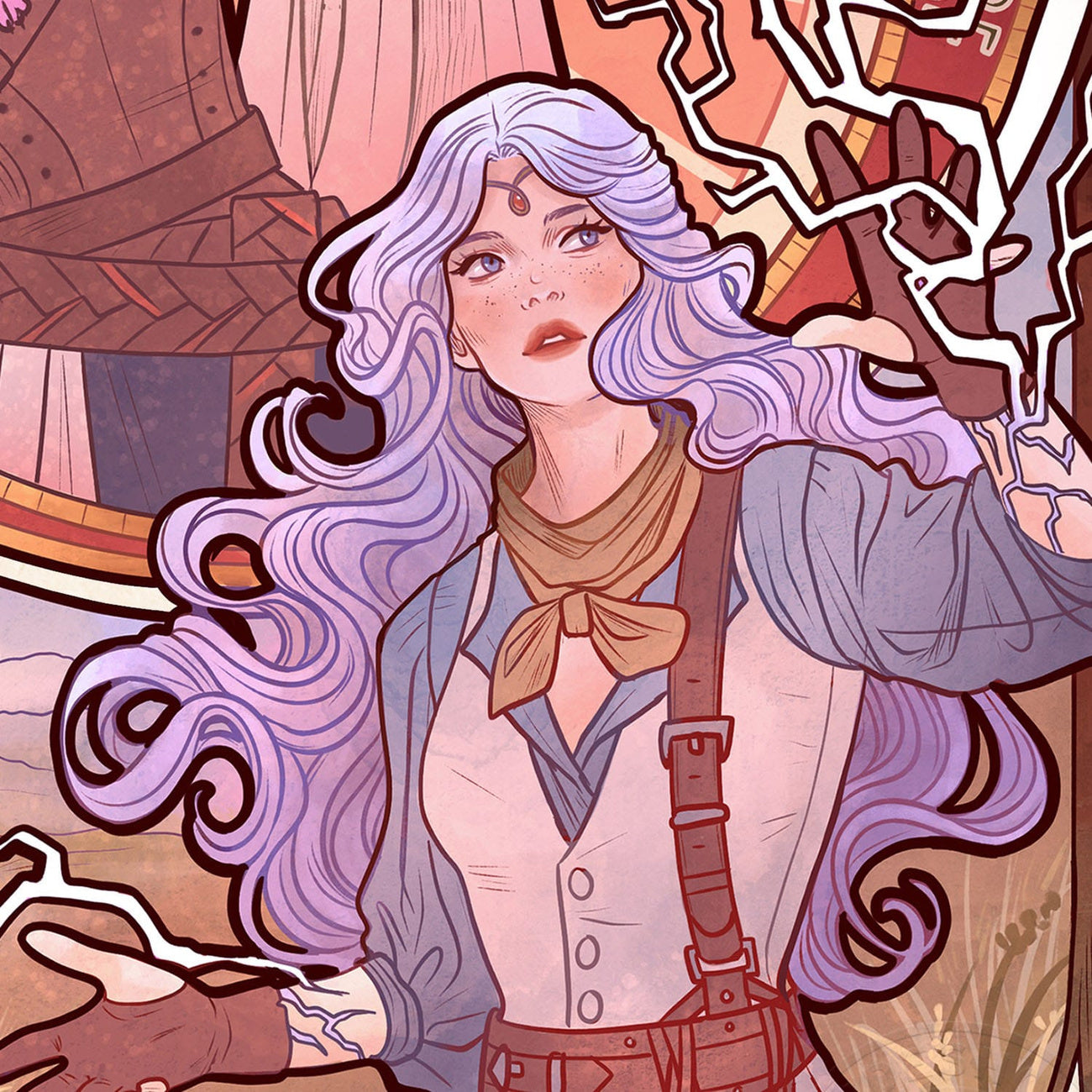 Immagine del prodotto Critical Role Stampa d’arte Laura Bailey: 10th Anniversary Art