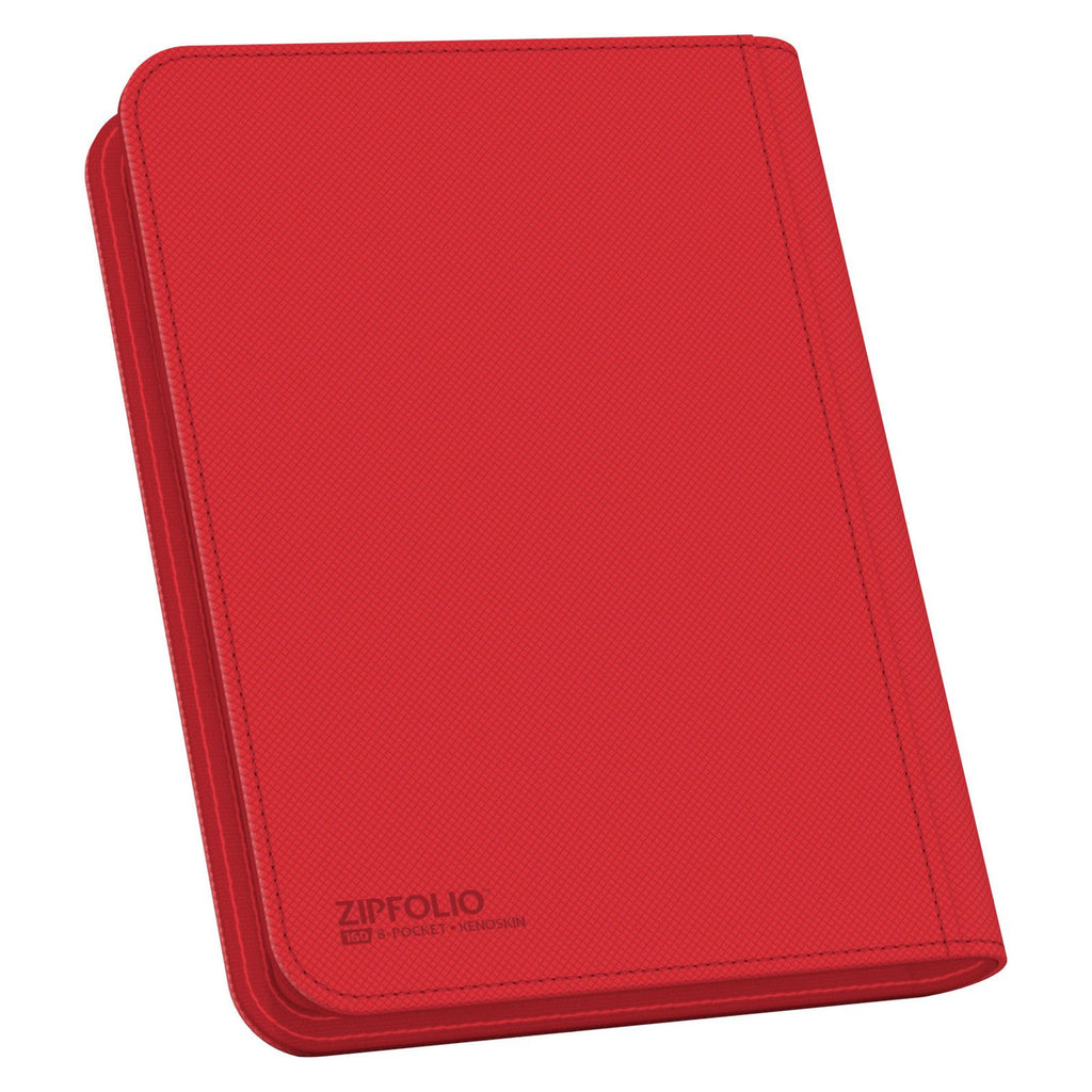 Immagine del prodotto Ultimate Guard Zipfolio 160 8-Pocket Xenoskin - Rosso