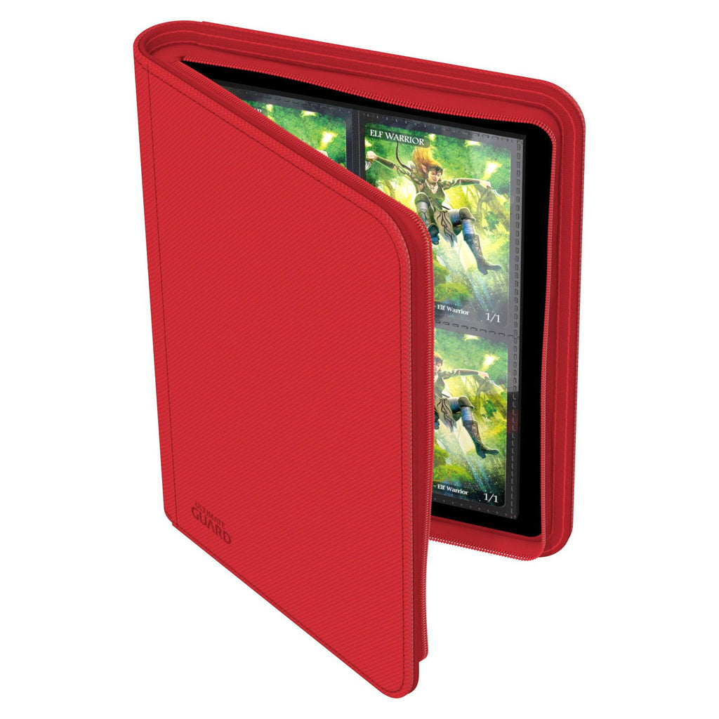 Immagine del prodotto Ultimate Guard Zipfolio 160 8-Pocket Xenoskin - Rosso