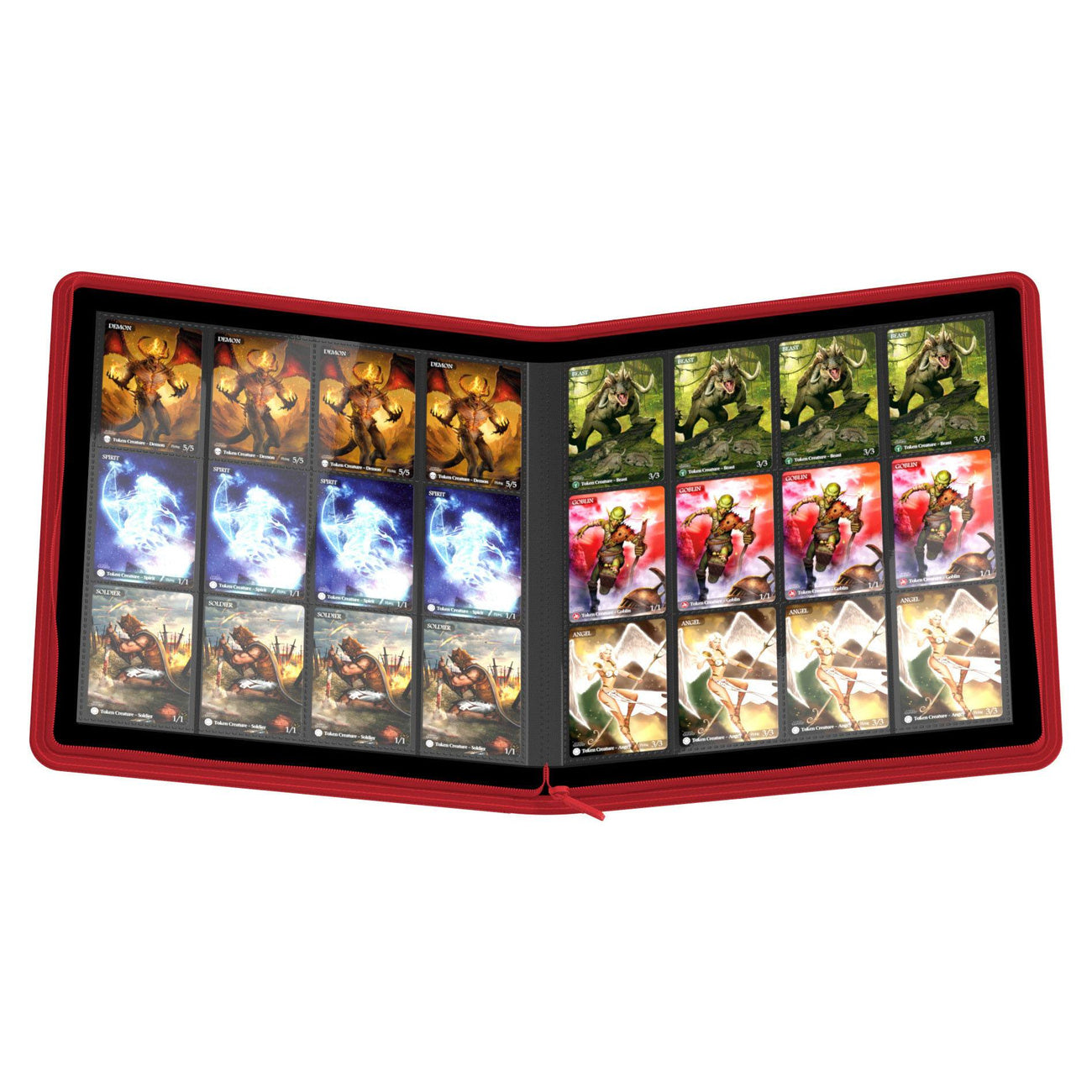 Immagine del prodotto Ultimate Guard Zipfolio 480 24-Pocket Xenoskin - Rosso