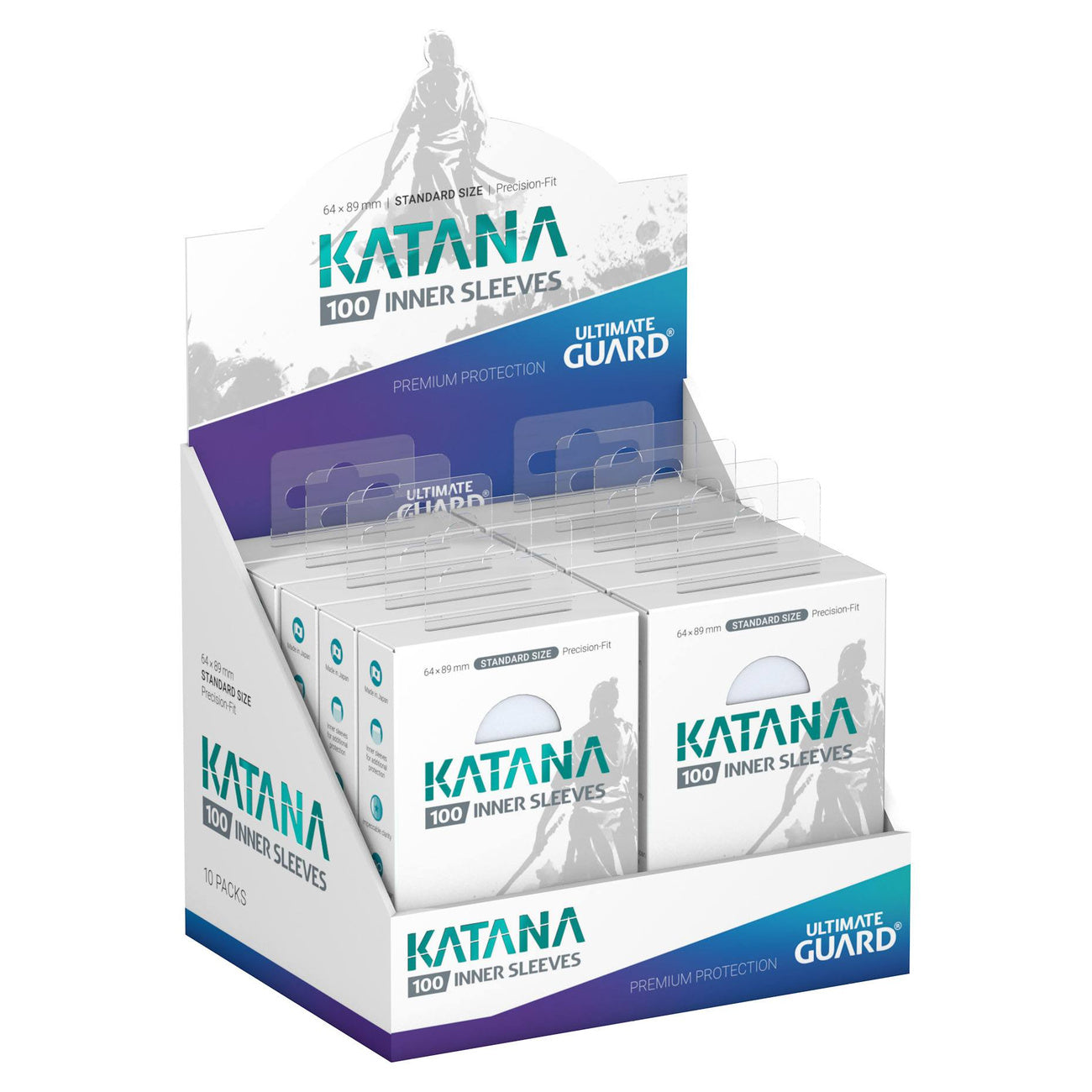 Immagine del prodotto Ultimate Guard Katana Inner Sleeves Formato Standard (100)
