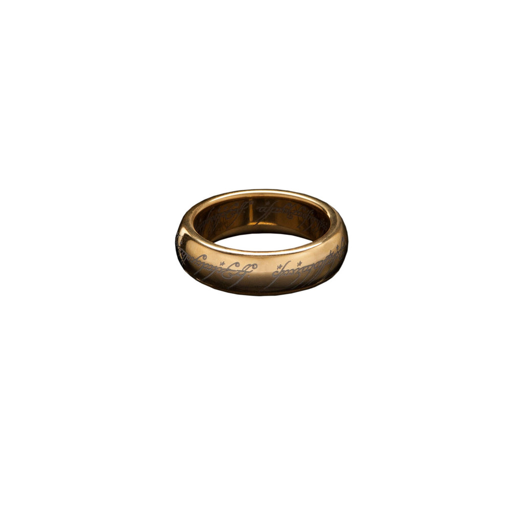 Immagine del prodotto Il Signore degli Anelli Anello in tungsteno L’Unico Anello (dorato) Misura