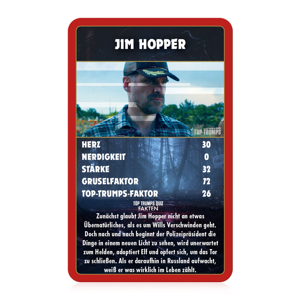 Product image Stranger Things Card Game Top Trumps Collectables