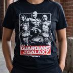 Immagine del prodotto T-shirt Guardians Vol. 3 nera - Guardians of the Galaxy