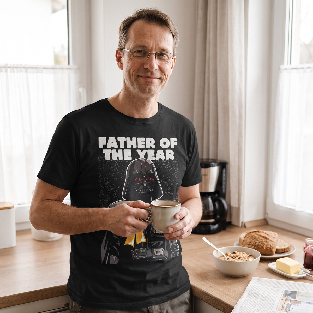 Immagine del prodotto T-shirt Darth Vader Father of the Year - Star Wars