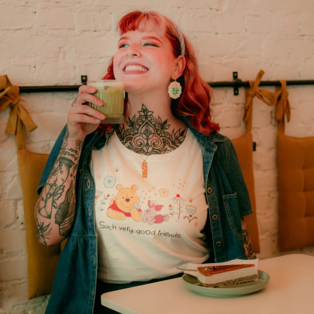 Immagine del prodotto Winnie the Pooh - Good Friends T-shirt donna bianca