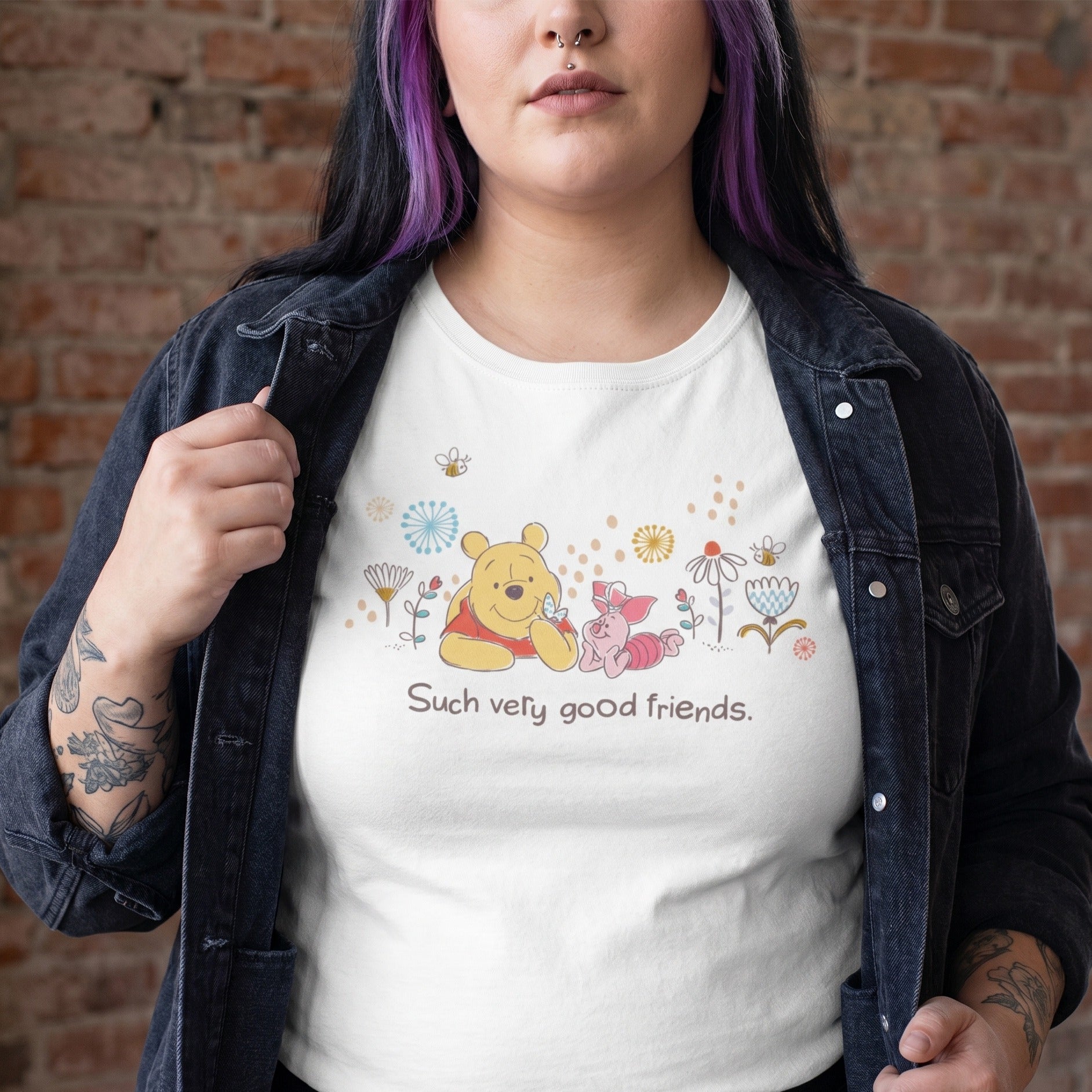 Immagine del prodotto Winnie the Pooh - Good Friends T-shirt donna bianca