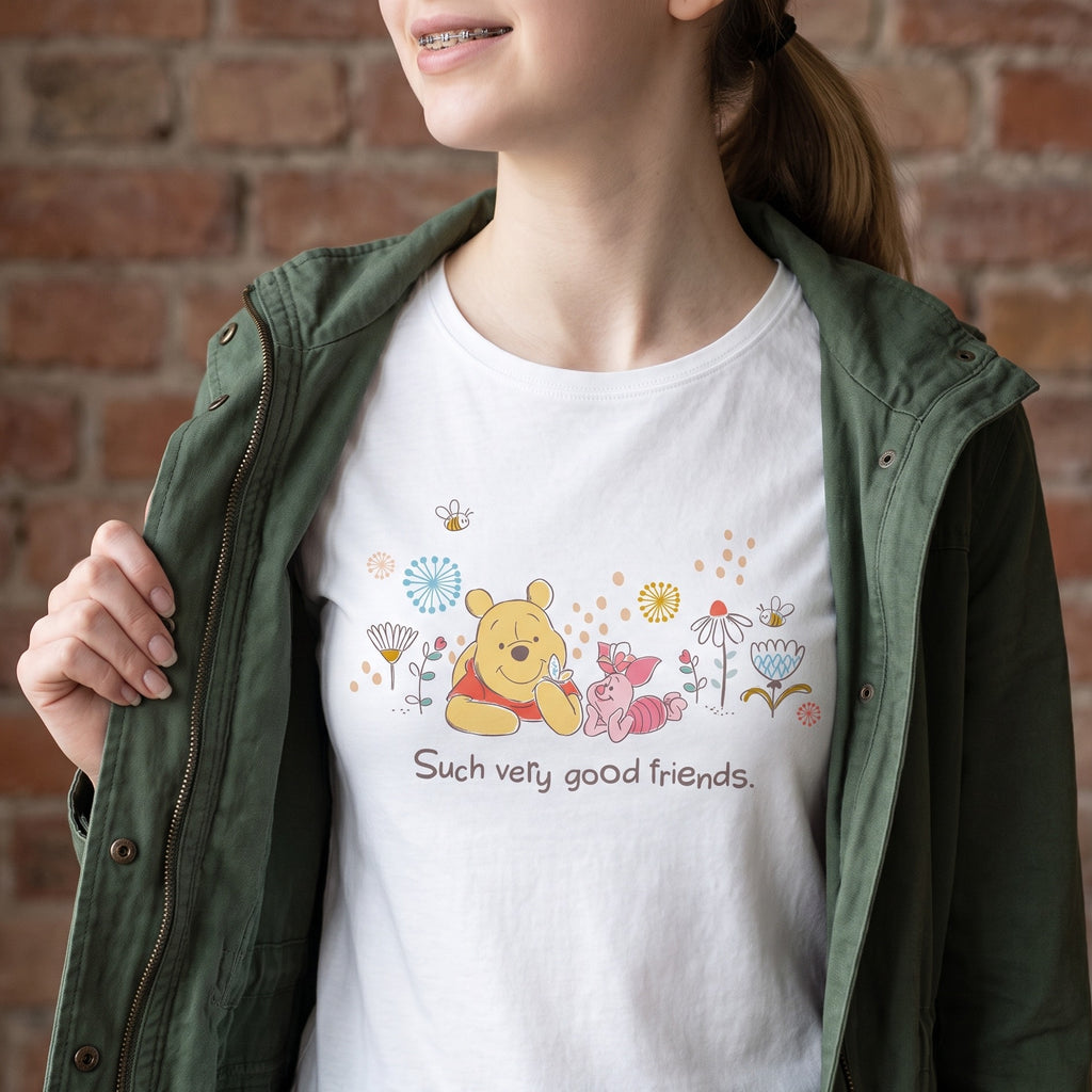 Immagine del prodotto Winnie the Pooh - Good Friends T-shirt donna bianca
