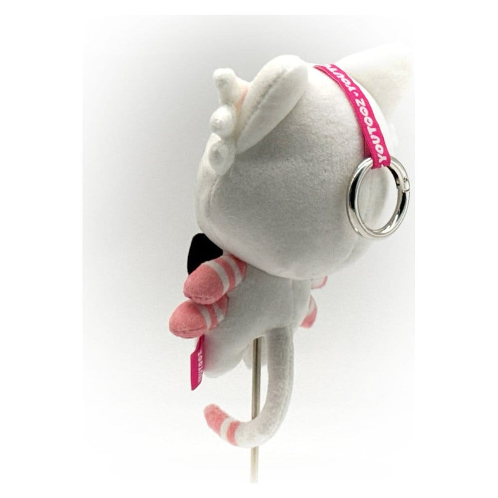 Immagine del prodotto Hazbin Hotel - Portachiavi peluche Angel Dust Kitty