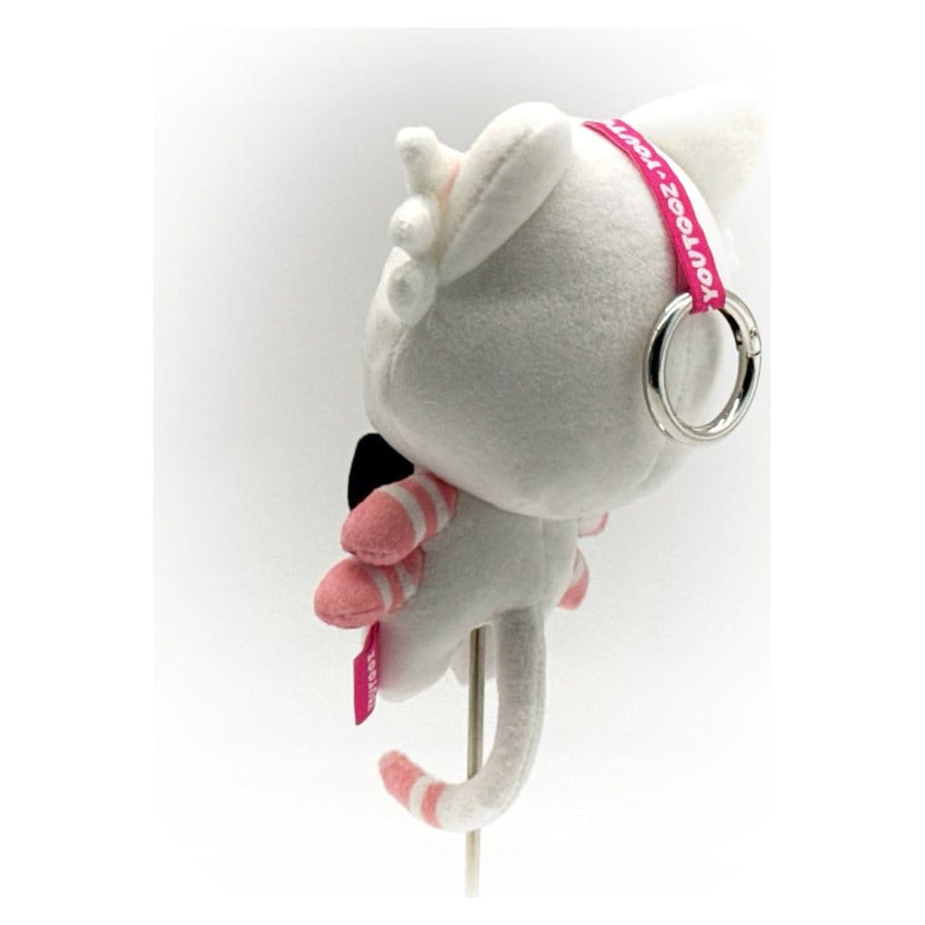 Immagine del prodotto Hazbin Hotel - Portachiavi peluche Angel Dust Kitty