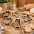 Product image The Lord of the Rings - Symbol Cookie Cutter Set of 5 in Fabric Bag