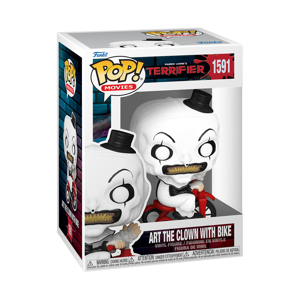 Immagine del prodotto Terrifier - Art the Clown con triciclo figure Funko Pop!