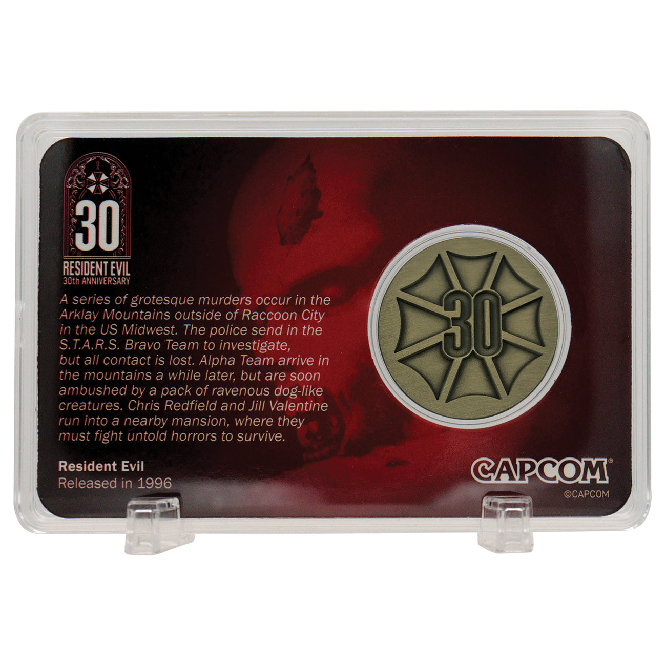 Immagine del prodotto Resident Evil - Moneta da collezione 30º Anniversario Edizione Limitata