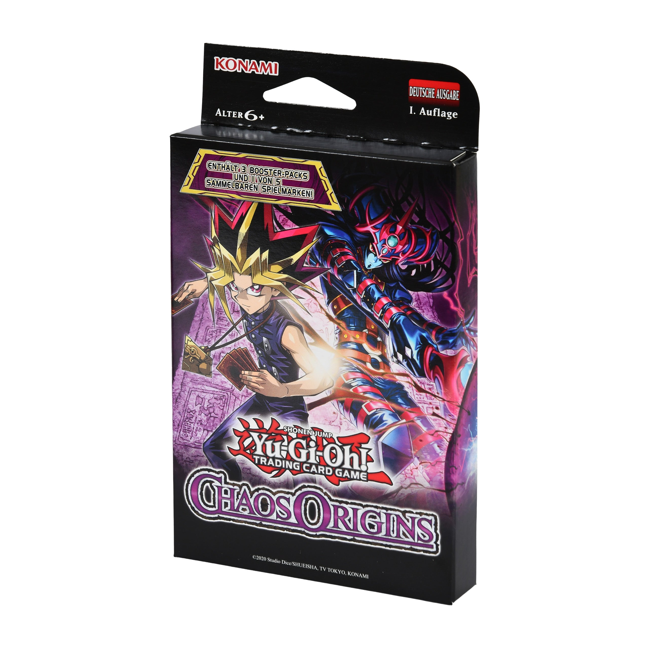 Immagine del prodotto Yu-Gi-Oh! - Chaos Rising Tuckbox versione tedesca